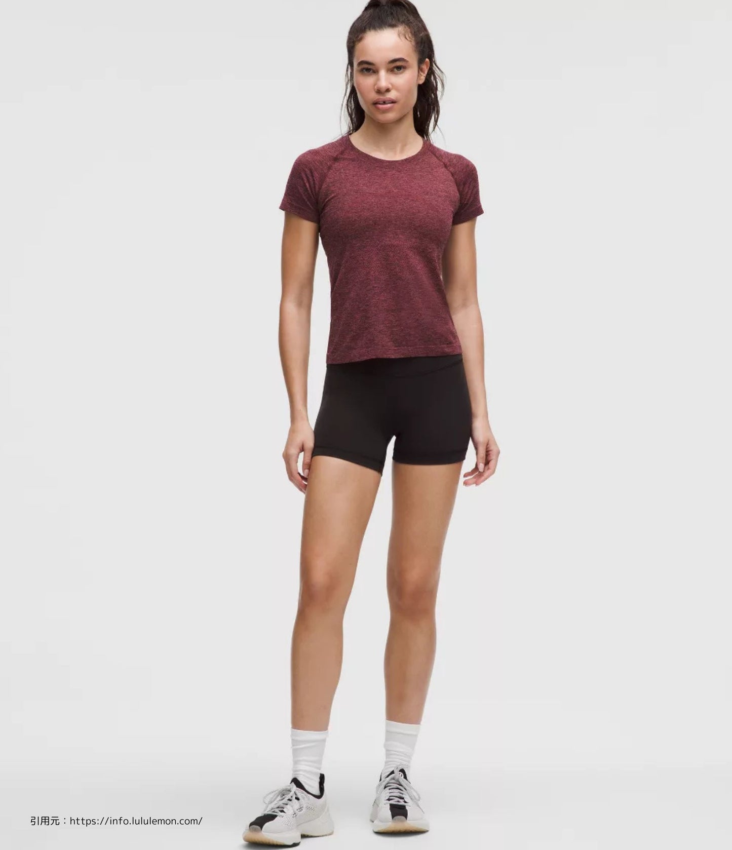 スウィフトリー テック ショート スリーブ 2.0ウエスト丈 (Swiftly Tech Short Sleeve 2.0)