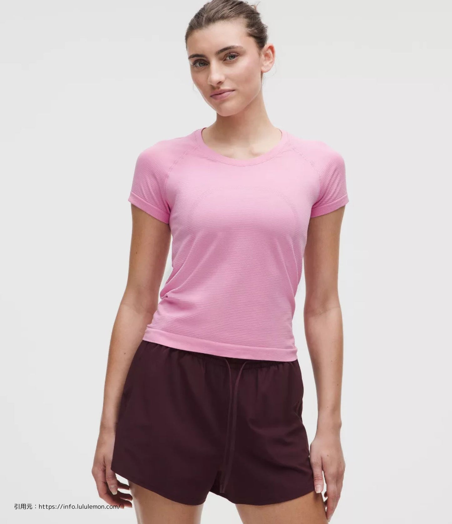 スウィフトリー テック ショート スリーブ 2.0ウエスト丈 (Swiftly Tech Short Sleeve 2.0)