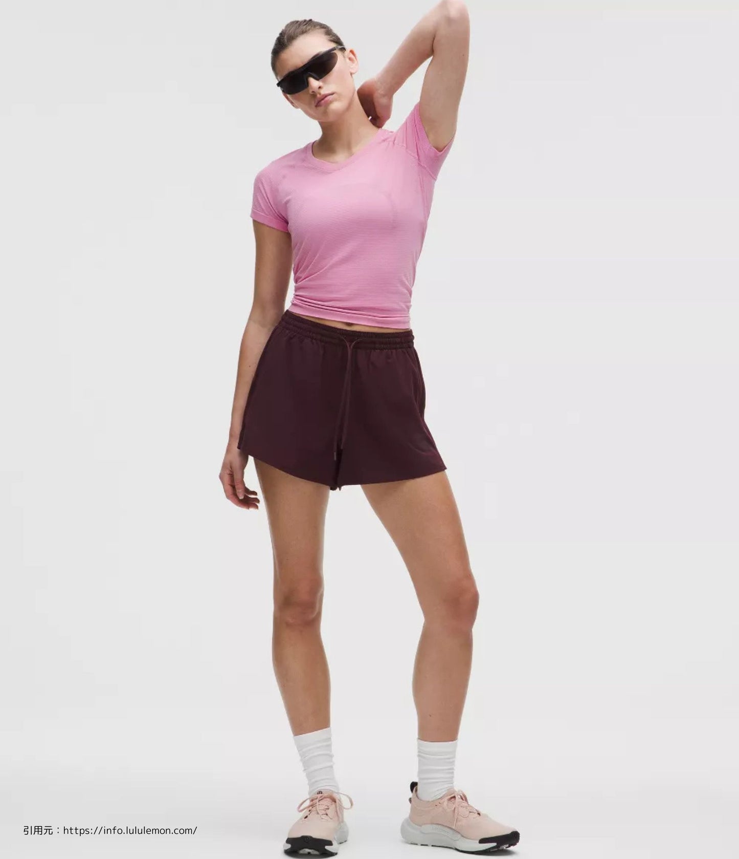 スウィフトリー テック ショート スリーブ 2.0ウエスト丈 (Swiftly Tech Short Sleeve 2.0)