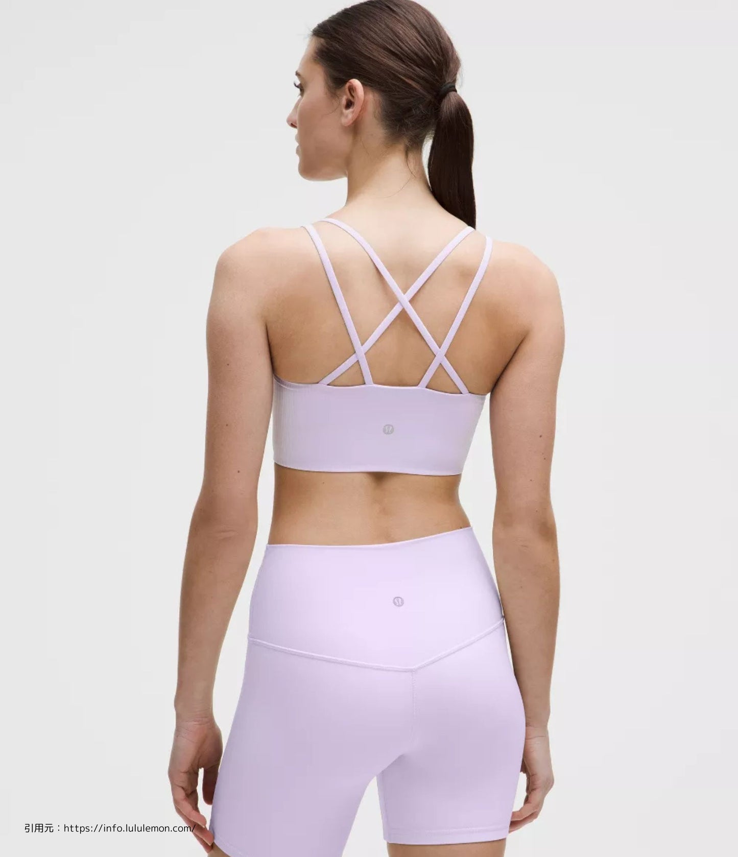 ライク ア クラウド リブ ロング ラインブラ(Like a Cloud Bra Long Line Light Support)