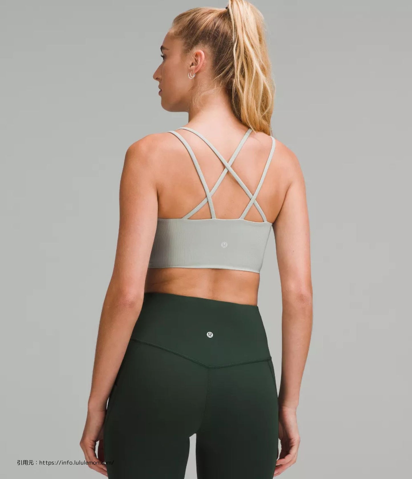 ライク ア クラウド リブ ロング ラインブラ(Like a Cloud Bra Long Line Light Support)