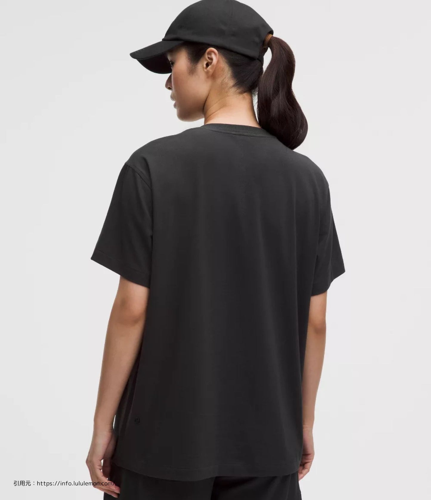 コットン クルーネックTシャツ