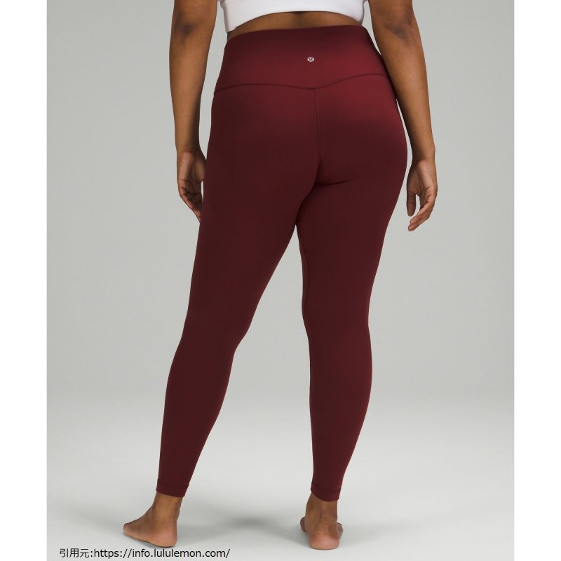 アライン ハイ-ライズ パンツ 28 レッド (Align High-Rise Pant 28)