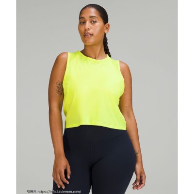スカルプト クロップド タンク トップ (Sculpt Cropped Tank Top)