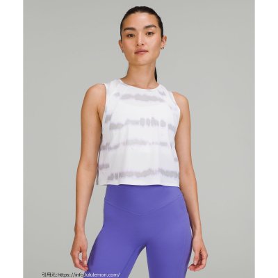 スカルプト クロップド タンク トップ (Sculpt Cropped Tank Top)