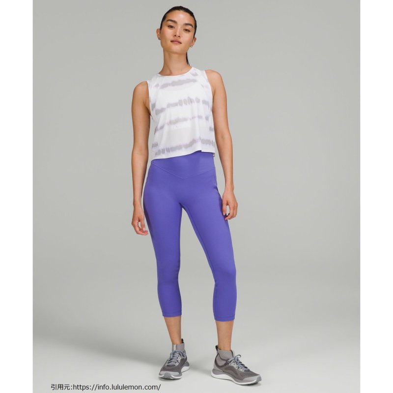 スカルプト クロップド タンク トップ (Sculpt Cropped Tank Top)