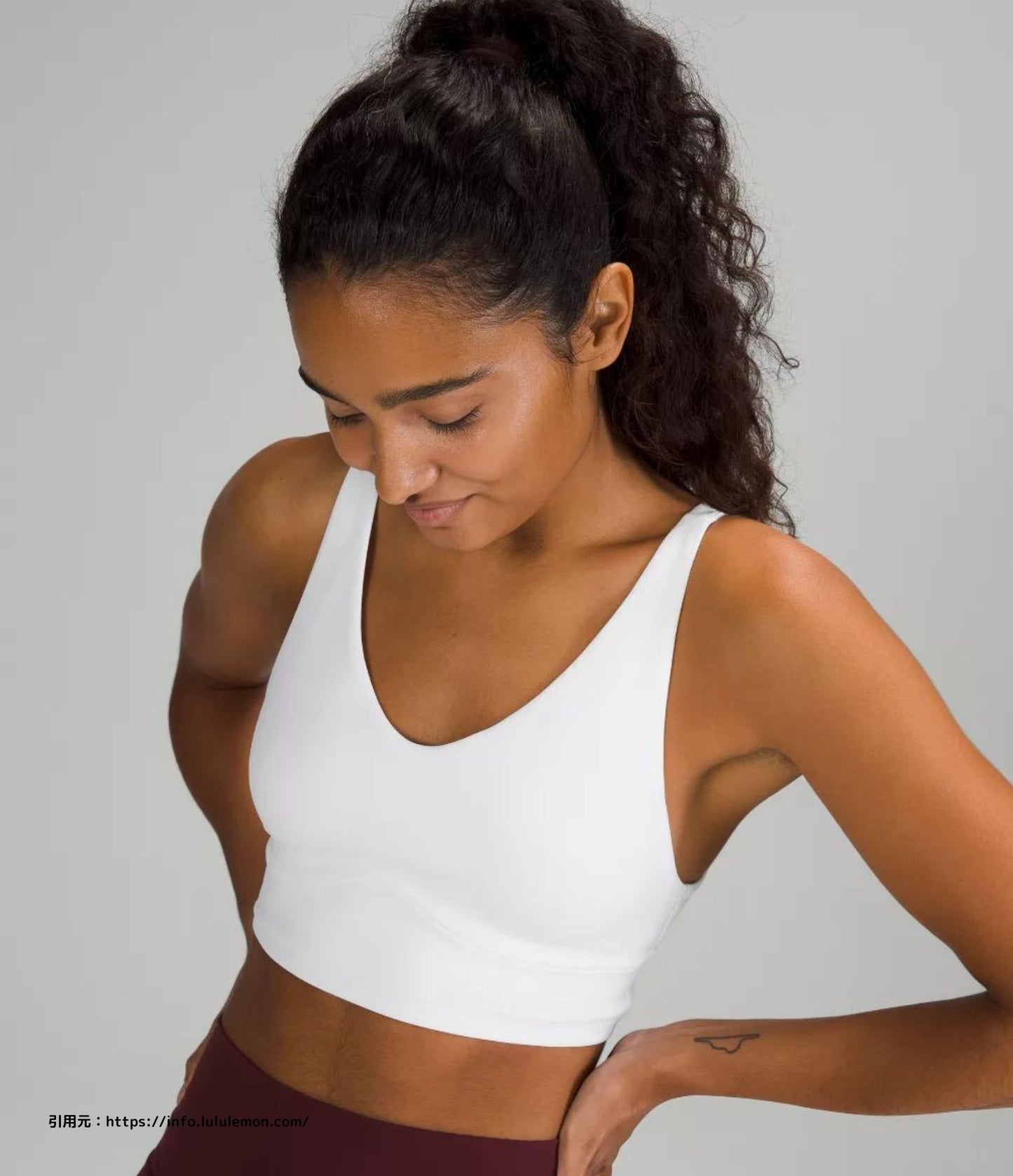 イン アライメント ロングラインブラ(In Alignment Longline Bra Light Support)