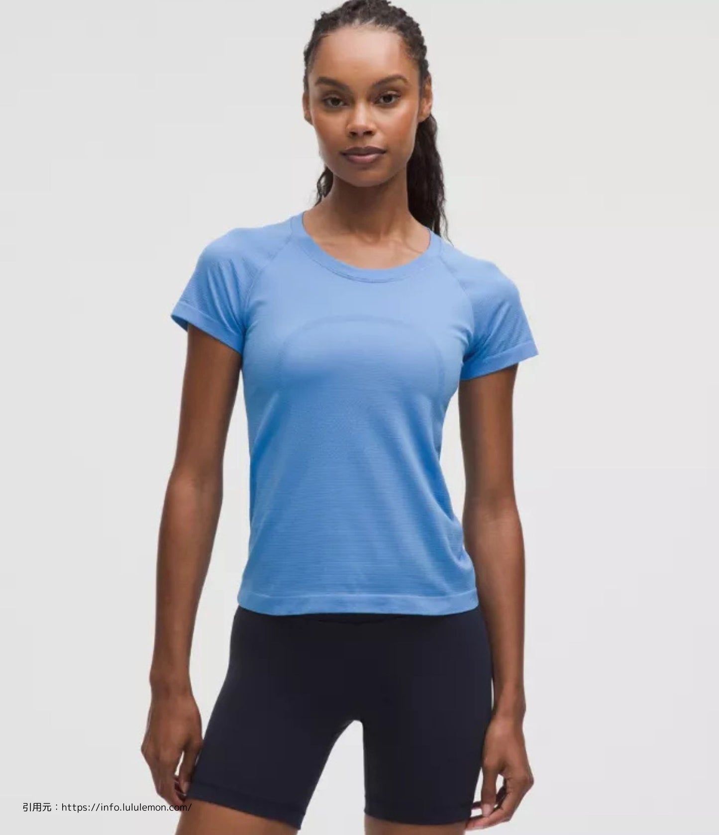 スウィフトリー テック ショート スリーブ 2.0ウエスト丈 (Swiftly Tech Short Sleeve 2.0)