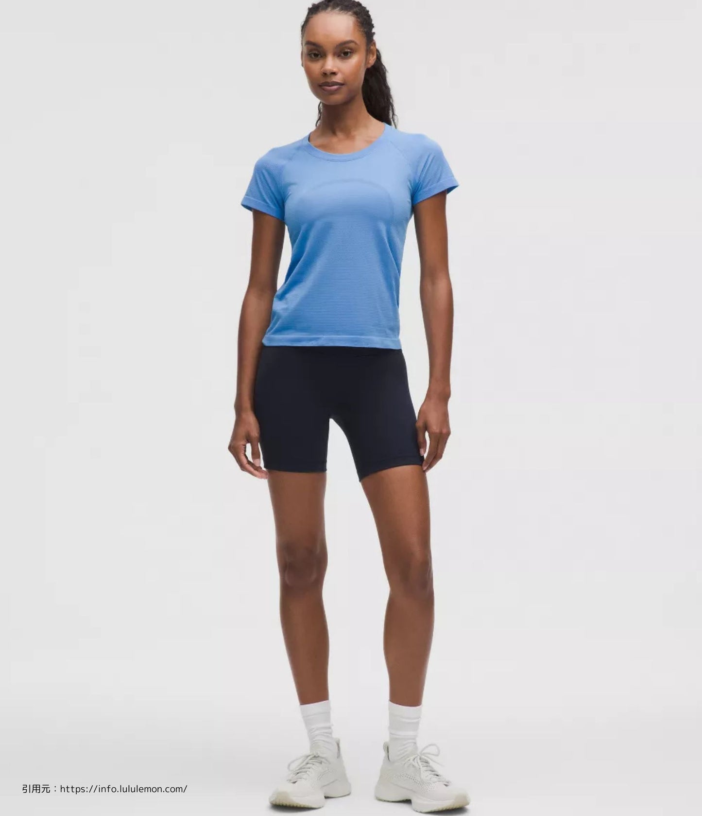 スウィフトリー テック ショート スリーブ 2.0ウエスト丈 (Swiftly Tech Short Sleeve 2.0)