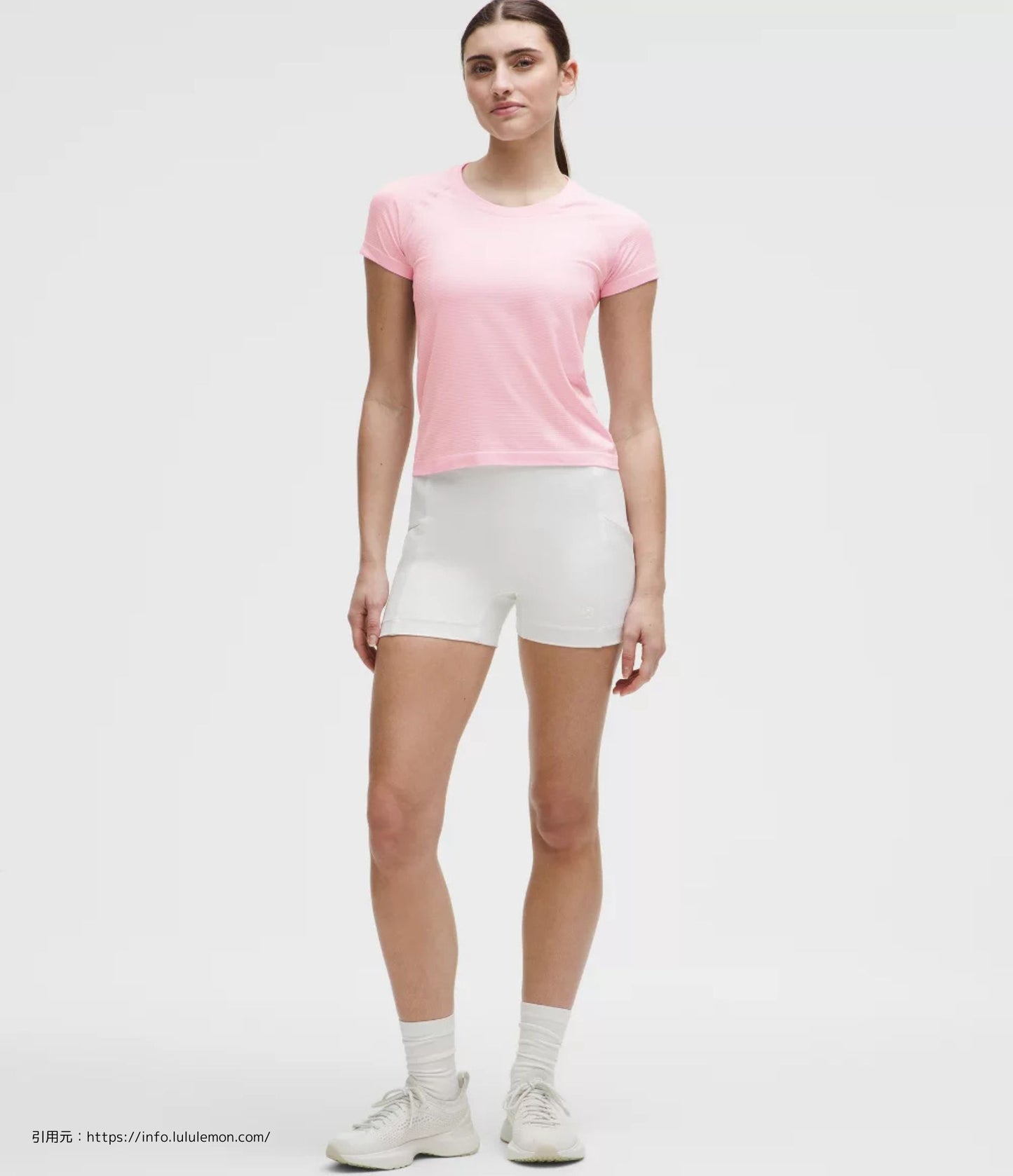 スウィフトリー テック ショート スリーブ 2.0ウエスト丈 (Swiftly Tech Short Sleeve 2.0)