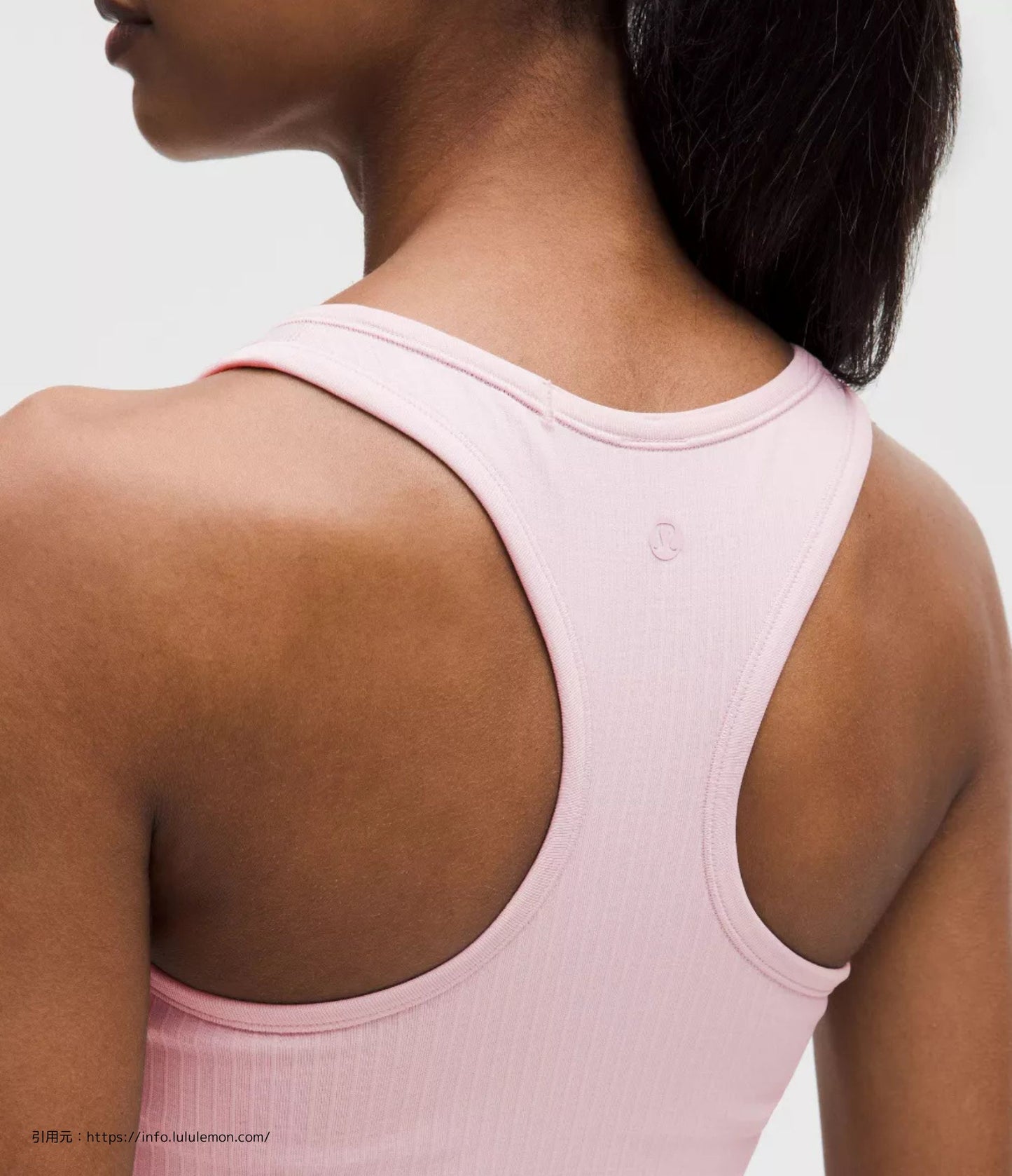 エブ トゥ ストリート クロップ レーサーバック タンクトップ