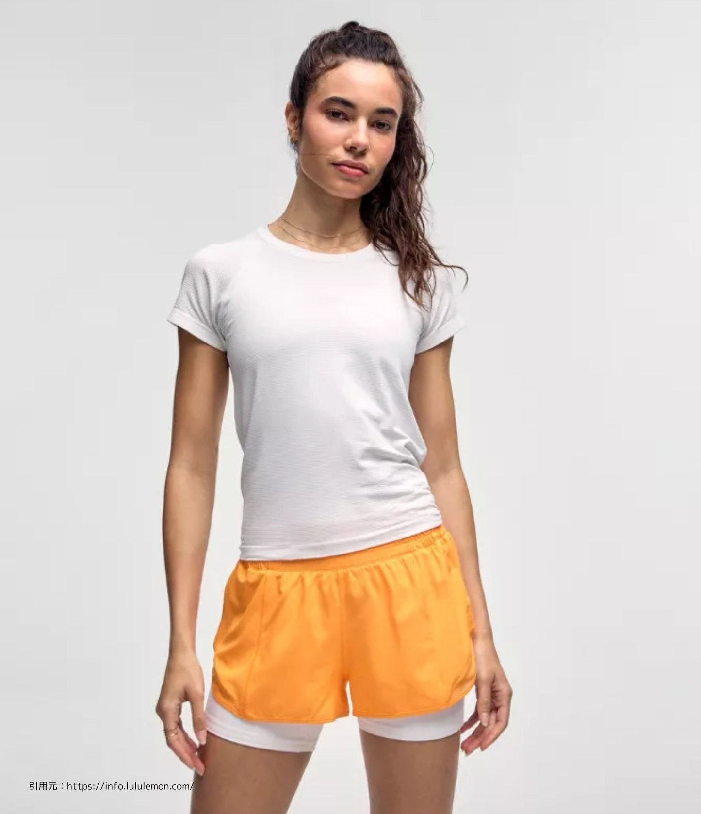 スウィフトリー テック ショート スリーブ 2.0ウエスト丈 (Swiftly Tech Short Sleeve 2.0)