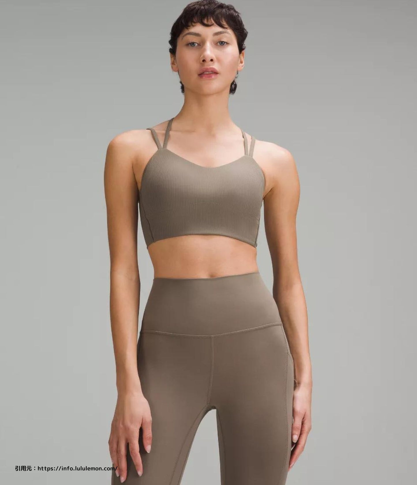 ライク ア クラウド リブ ロング ラインブラ(Like a Cloud Bra Long Line Light Support)