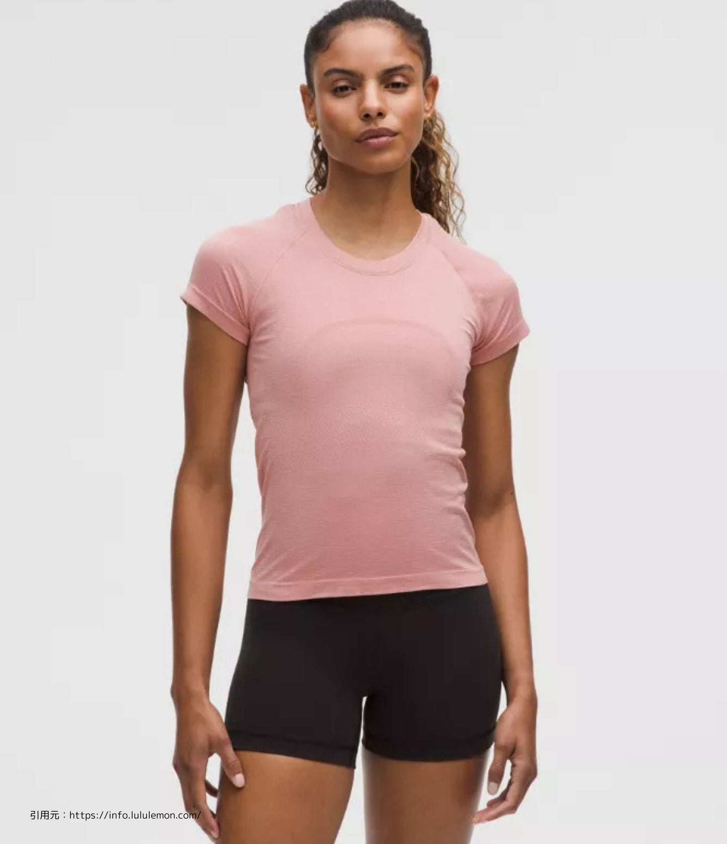 スウィフトリー テック ショート スリーブ 2.0ウエスト丈 (Swiftly Tech Short Sleeve 2.0)
