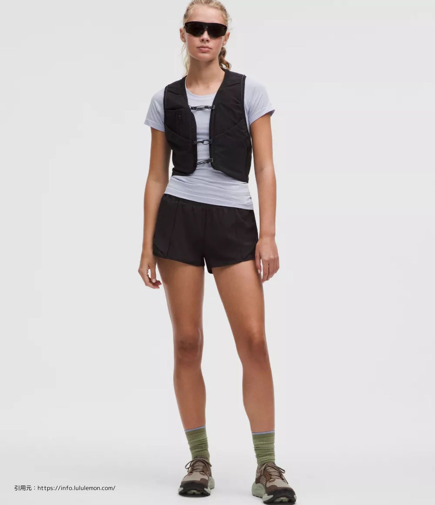 スウィフトリー テック ショート スリーブ 2.0ウエスト丈 (Swiftly Tech Short Sleeve 2.0)
