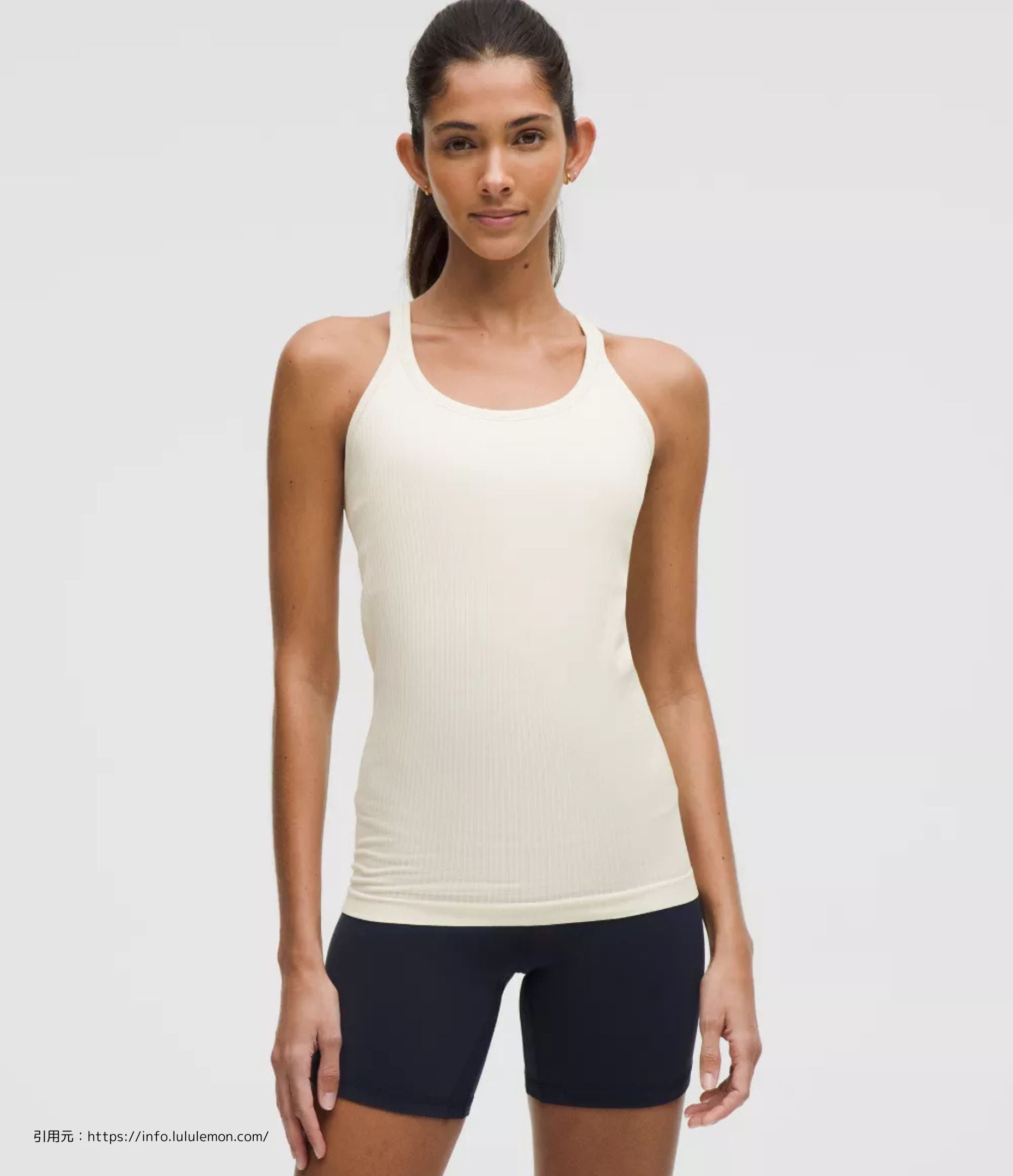 ミルク　新品ルルレモン  Ebb to Street Tank ２枚セット エブ トゥ ストリート タンク トップ (Ebb to Street Tank Top