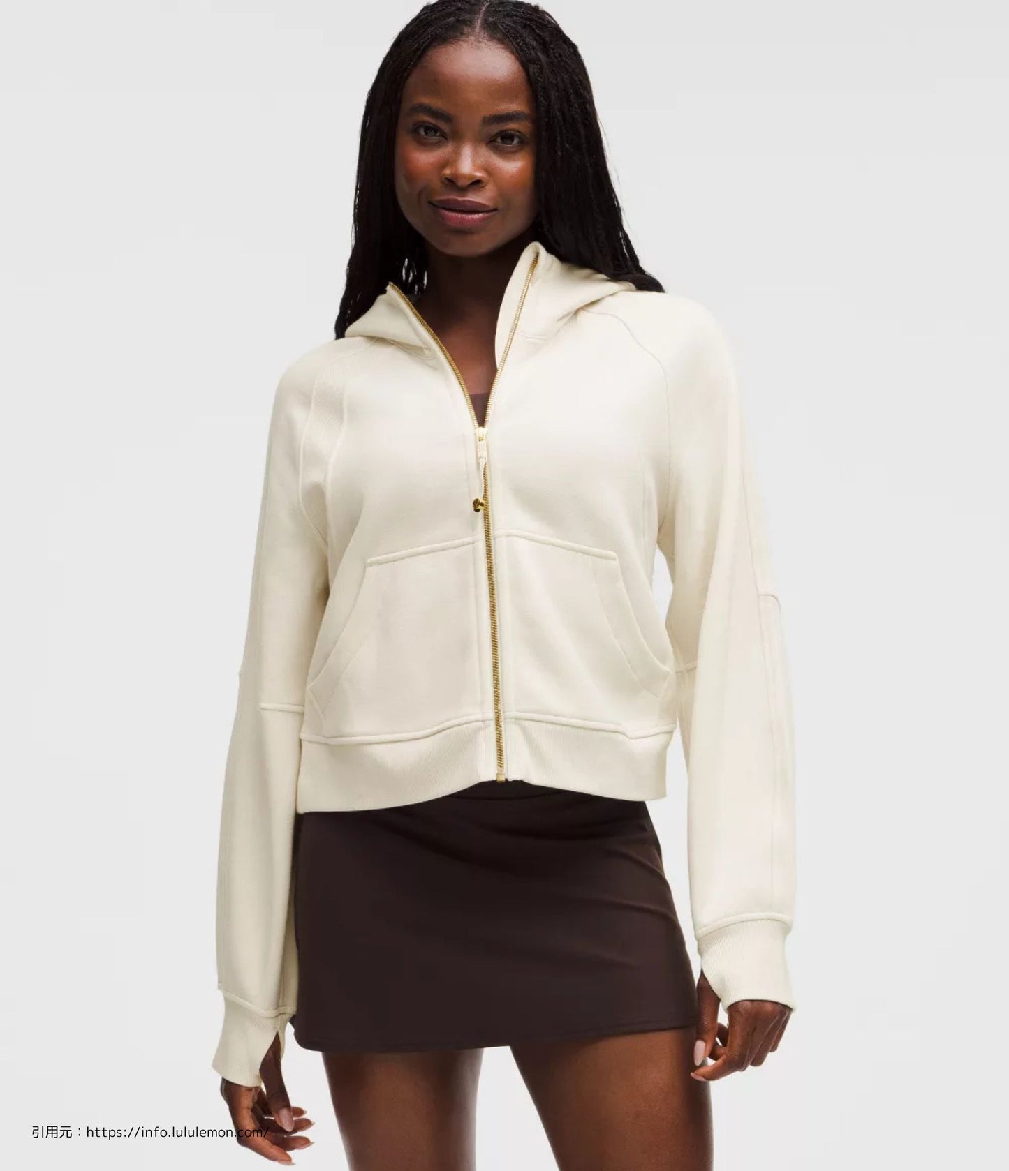 スキューバ オーバーサイズ フル ジップ  フーディー