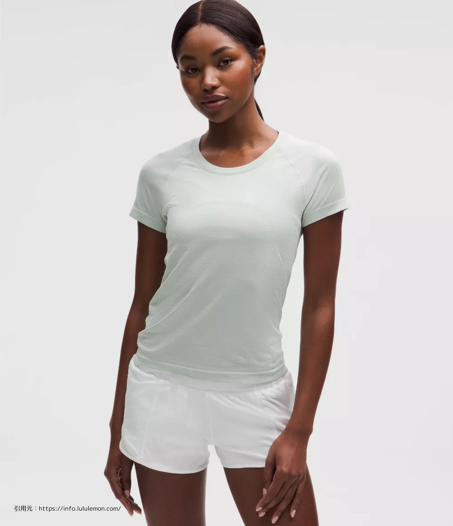 スウィフトリー テック ショート スリーブ 2.0ウエスト丈 (Swiftly Tech Short Sleeve 2.0）