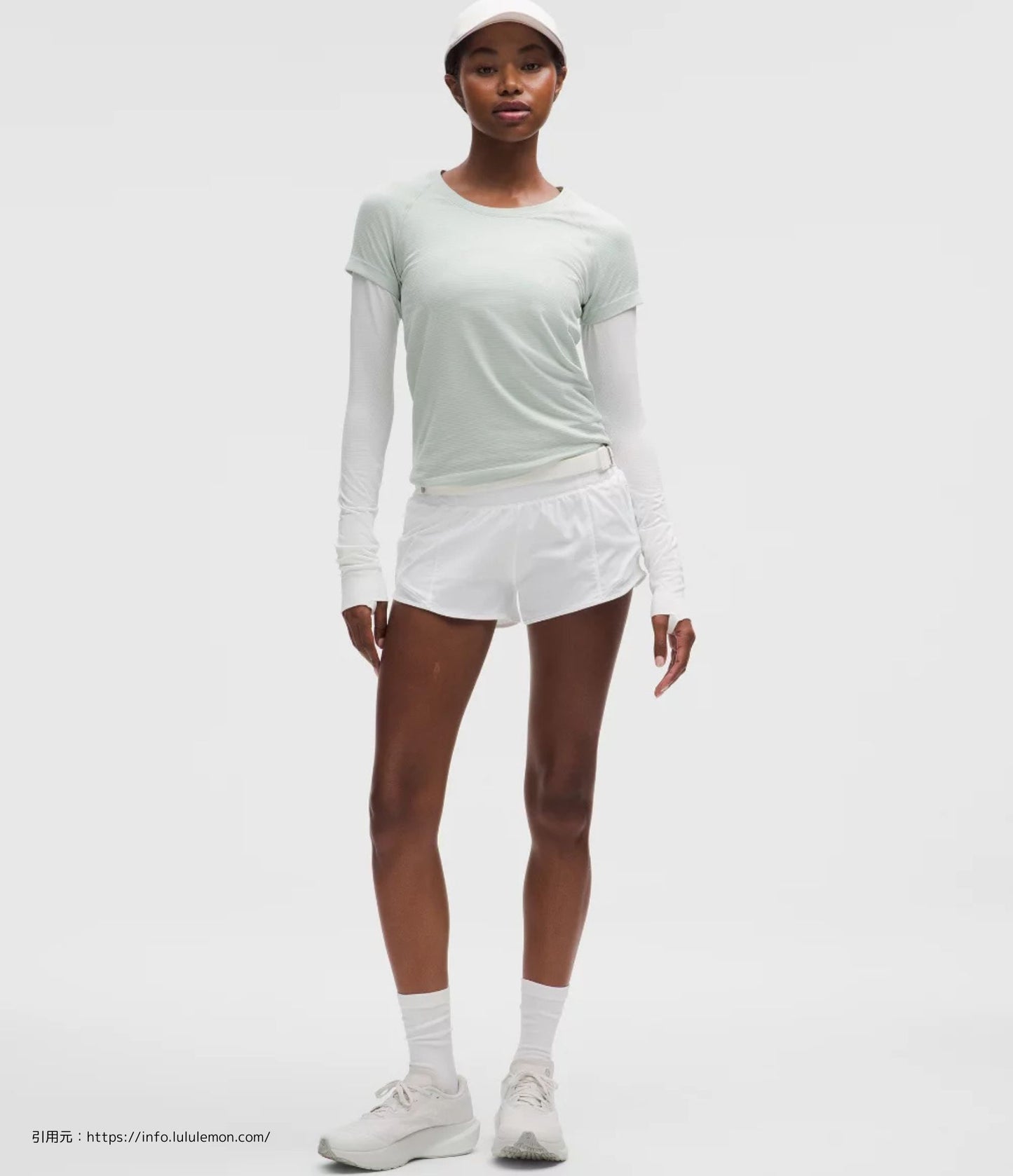 スウィフトリー テック ショート スリーブ 2.0ウエスト丈 (Swiftly Tech Short Sleeve 2.0）