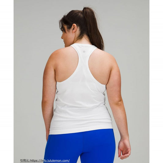 スウィフトリー テック レーサーバック 2.0 ヒップ丈(Swiftly Tech Racerback 2.0）