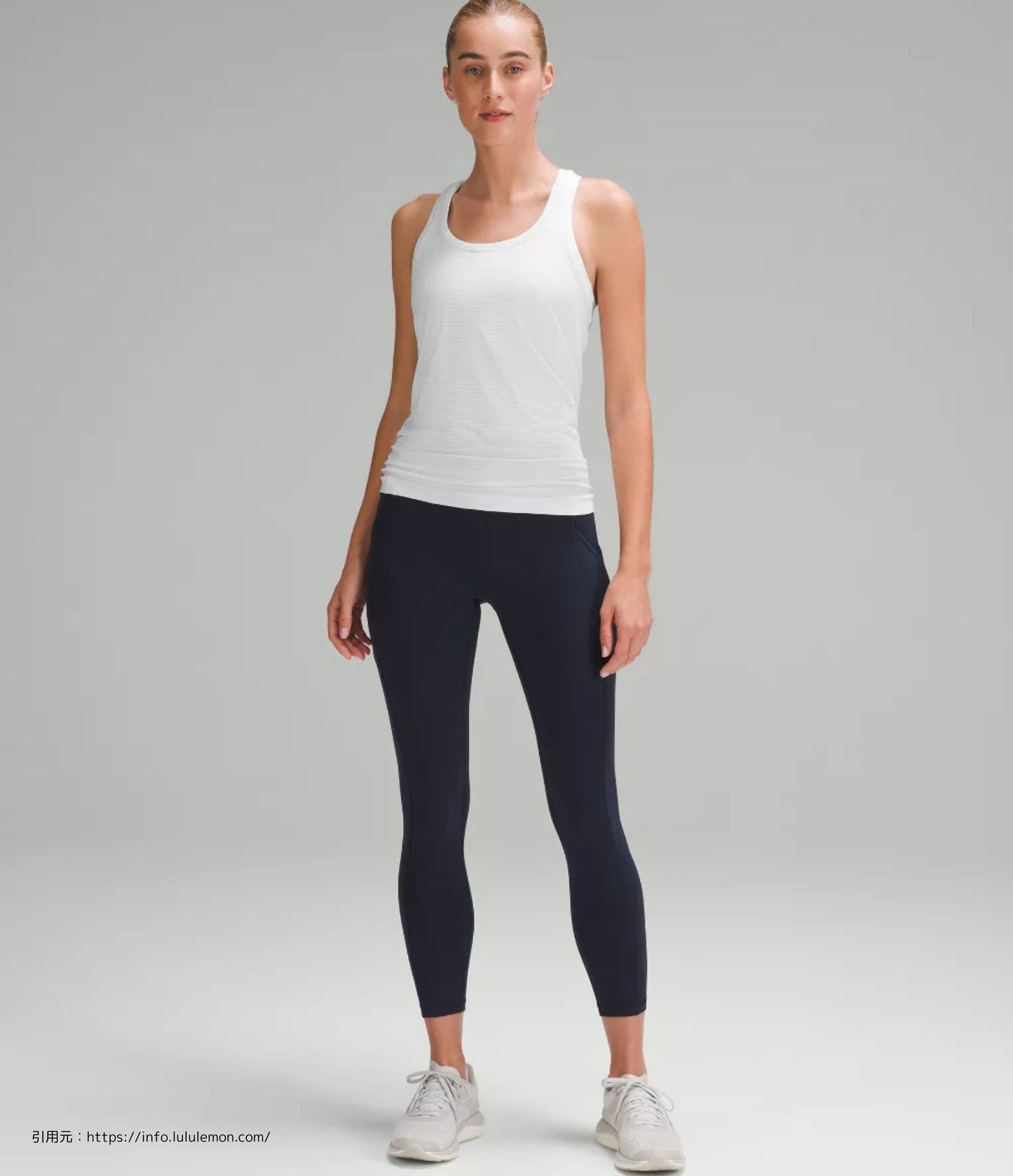 スウィフトリー テック レーサーバック 2.0 ヒップ丈(Swiftly Tech Racerback 2.0）