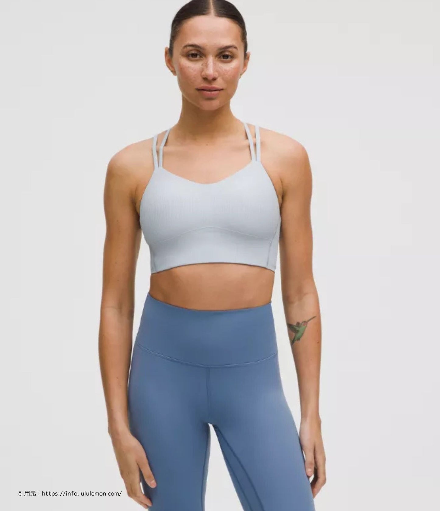 ライク ア クラウド リブ ロング ラインブラ(Like a Cloud Bra Long Line Light Support）
