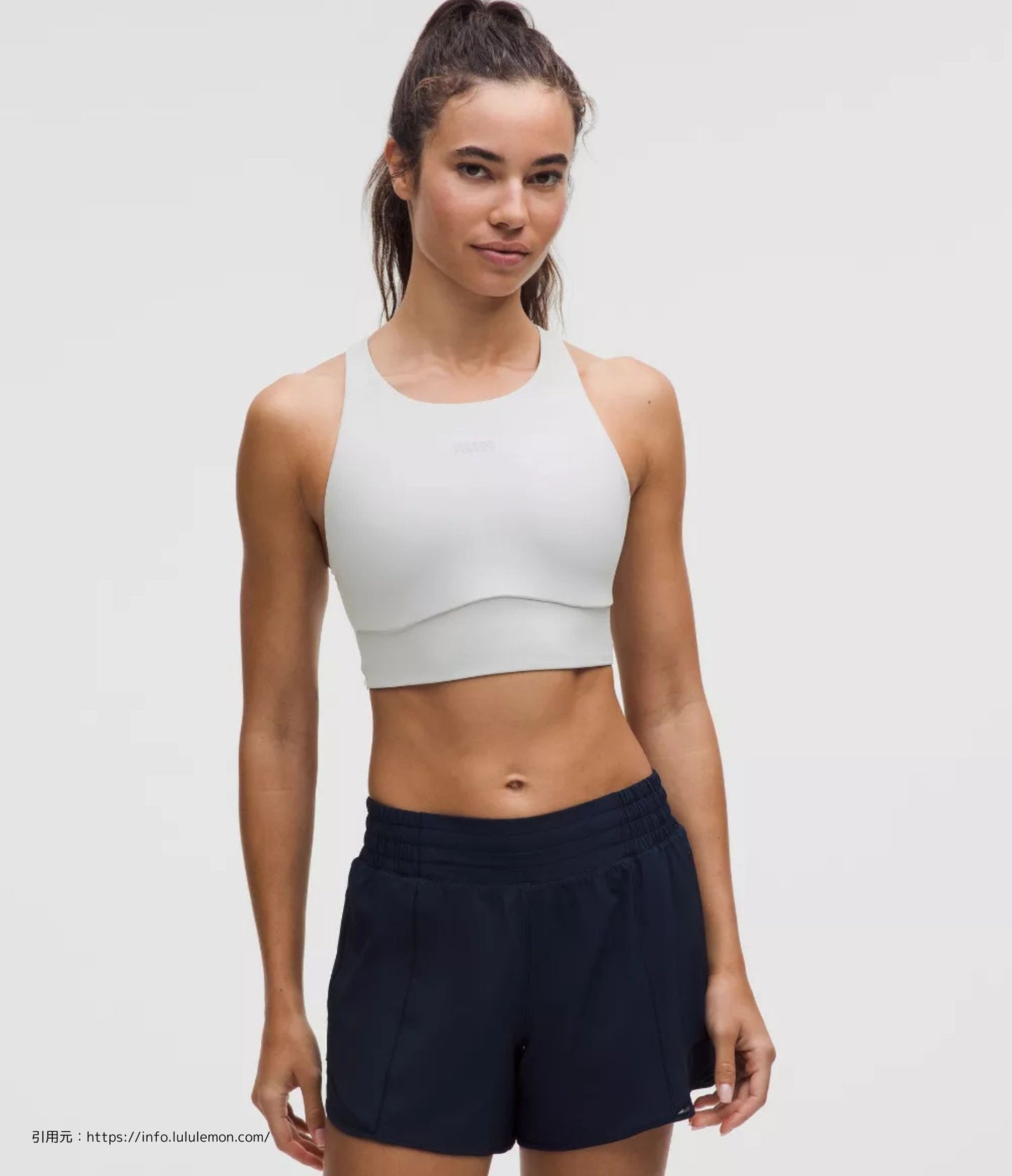 エナジー ハイネック ロングライン ブラ ミディアム サポート Evolve