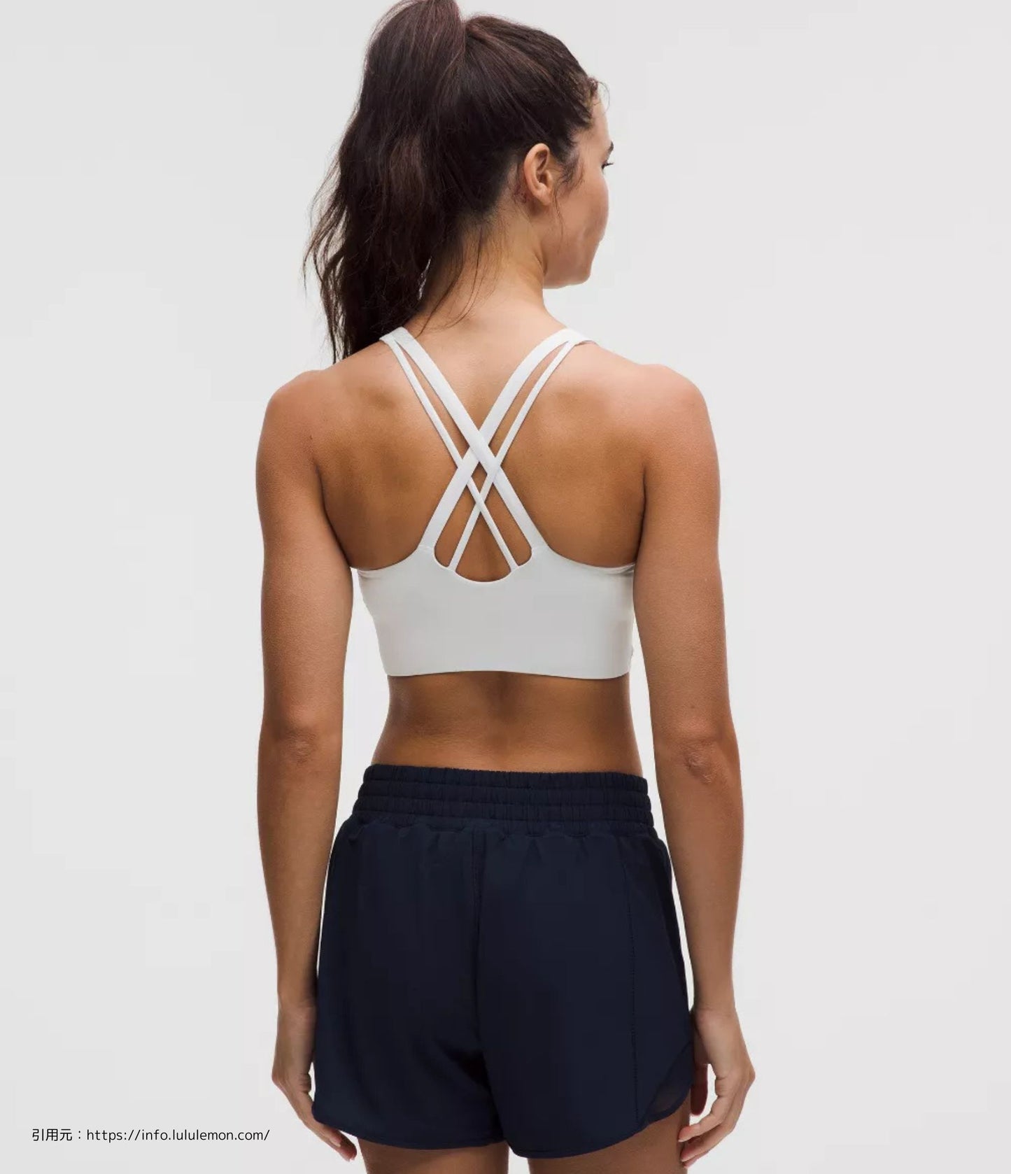 エナジー ハイネック ロングライン ブラ ミディアム サポート Evolve