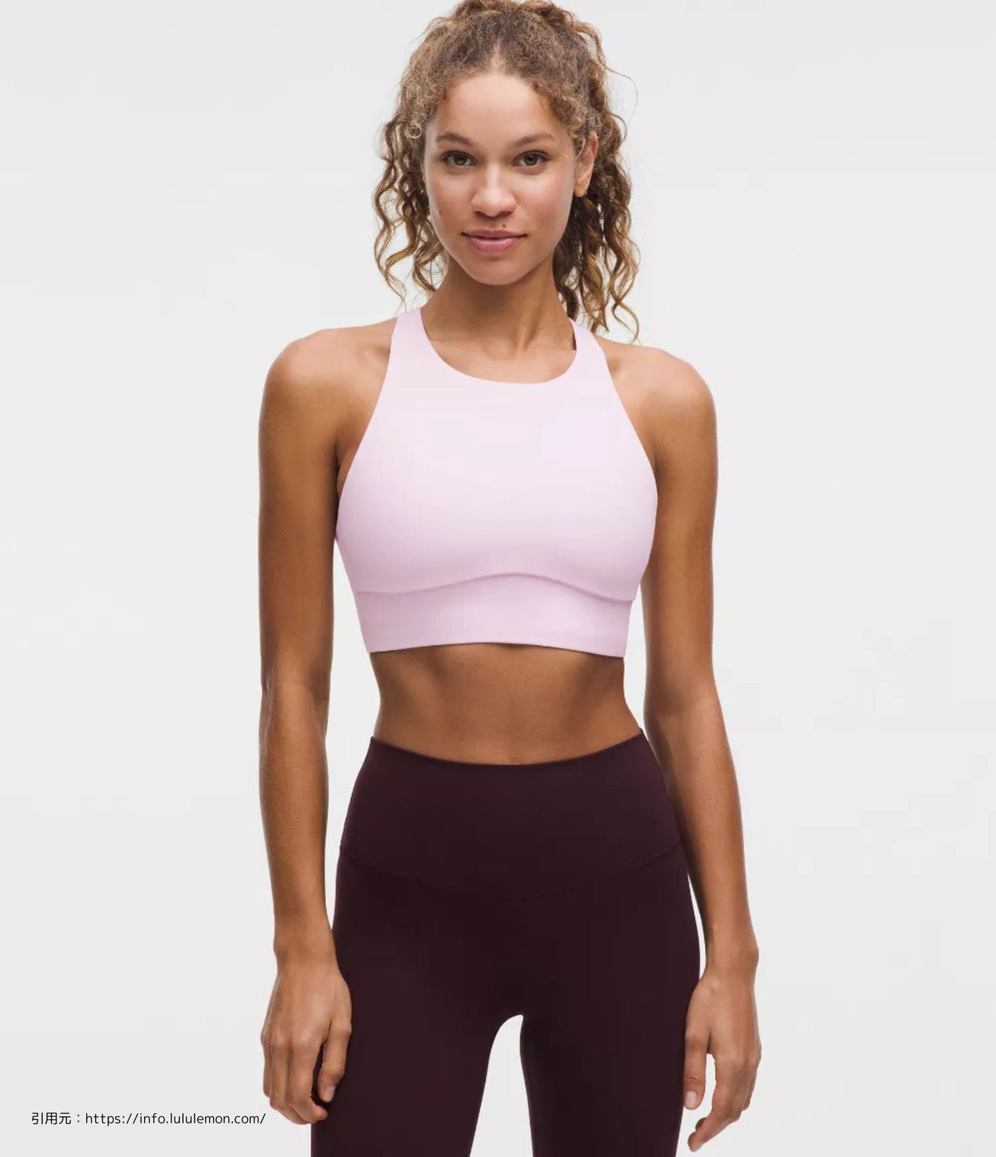 エナジー ハイネック ロングライン ブラ ミディアム サポート Evolve