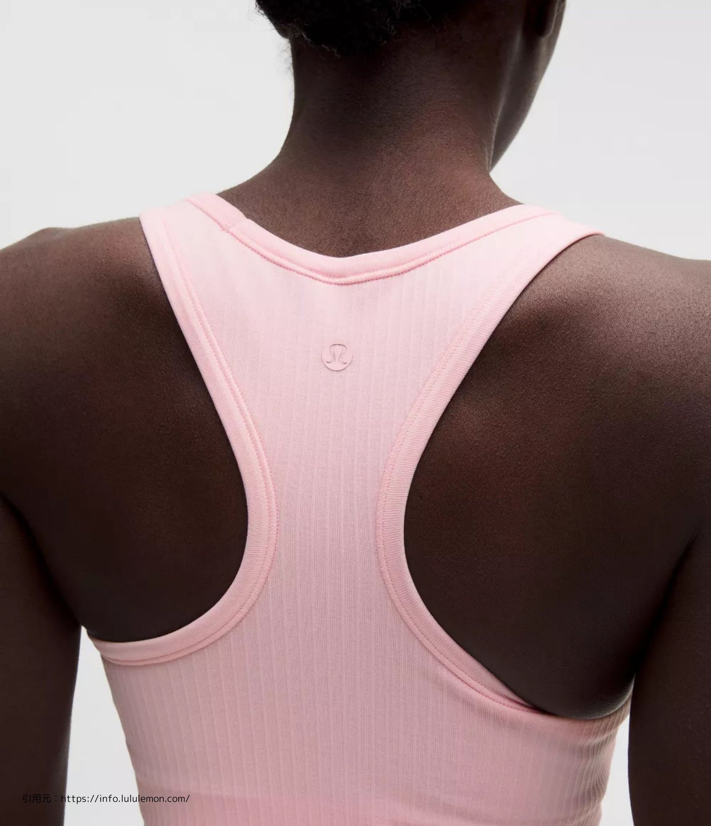 エブ トゥ ストリート クロップ レーサーバック タンクトップ