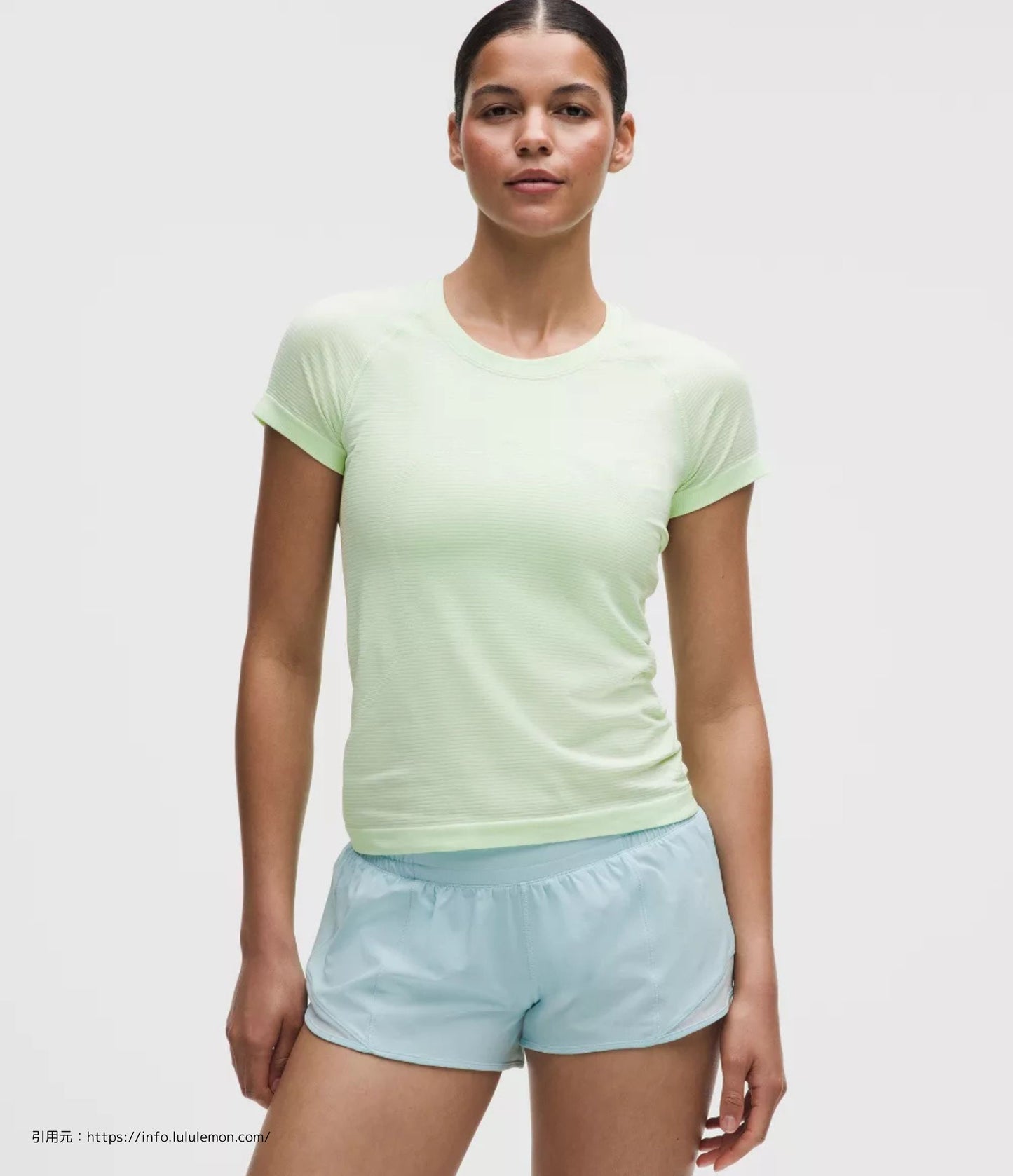 スウィフトリー テック ショート スリーブ 2.0ウエスト丈 (Swiftly Tech Short Sleeve 2.0）