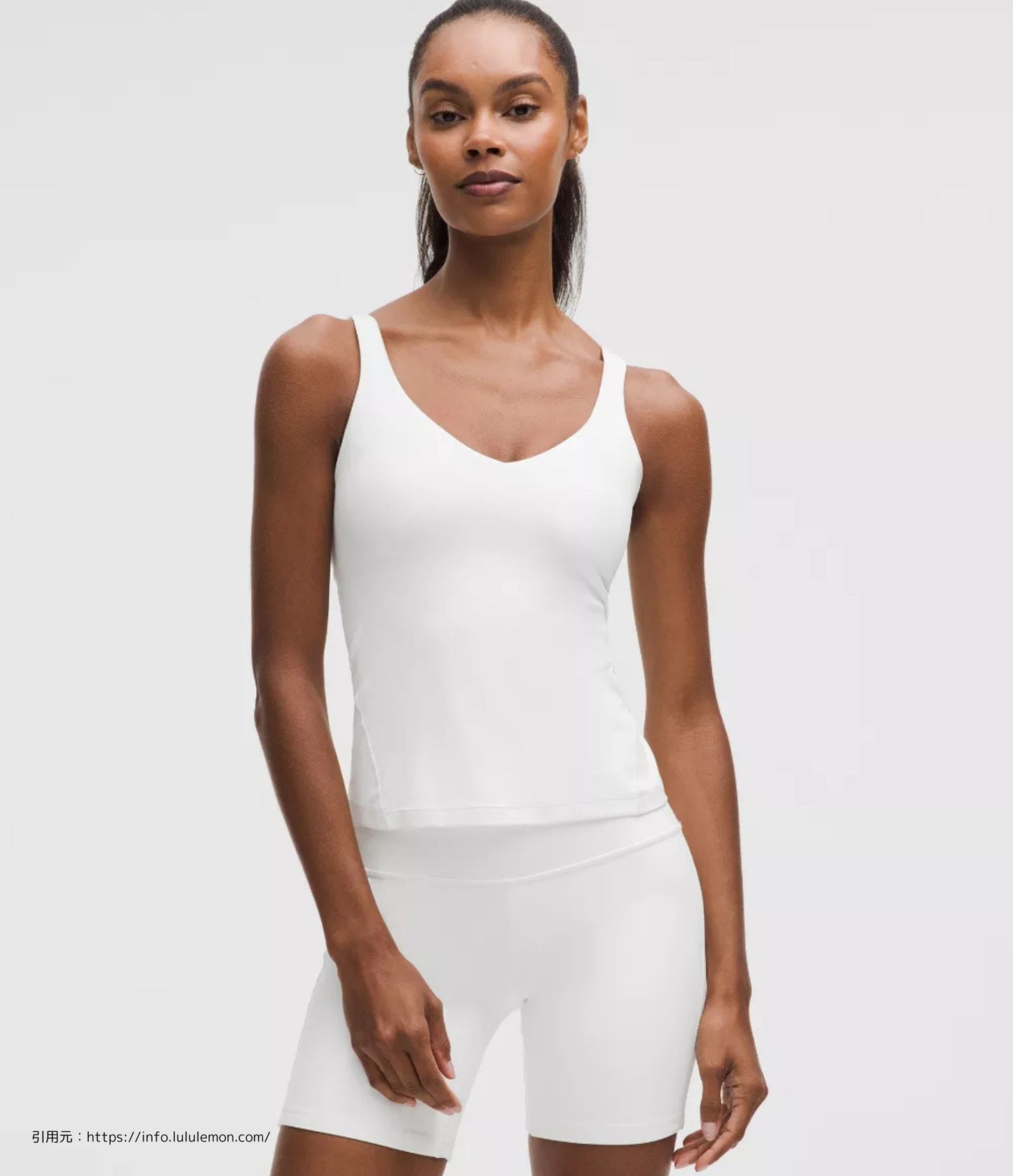 アライン ウエスト レングス タンク トップ (Align  Waist-Length Tank Top）