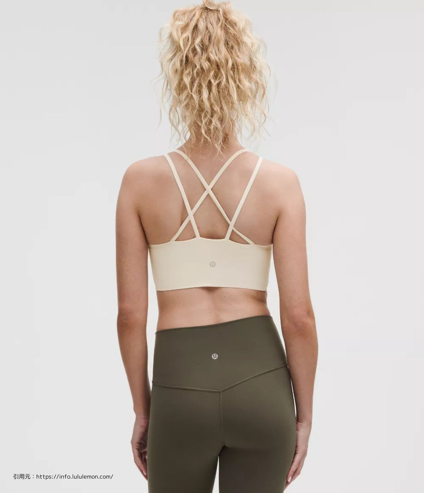 ライク ア クラウド リブ ロング ラインブラ(Like a Cloud Bra Long Line Light Support）