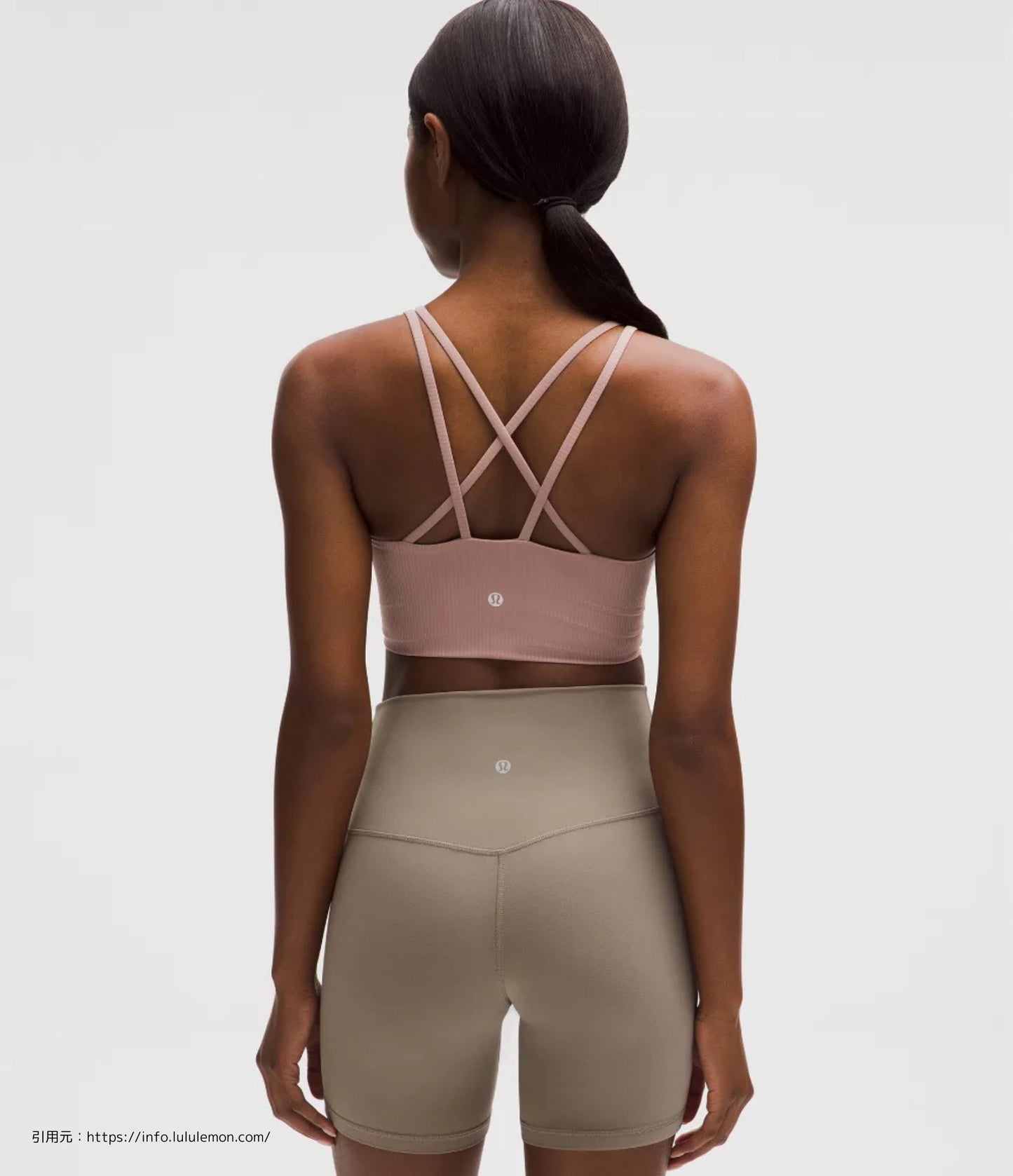 ライク ア クラウド リブ ロング ラインブラ(Like a Cloud Bra Long Line Light Support）