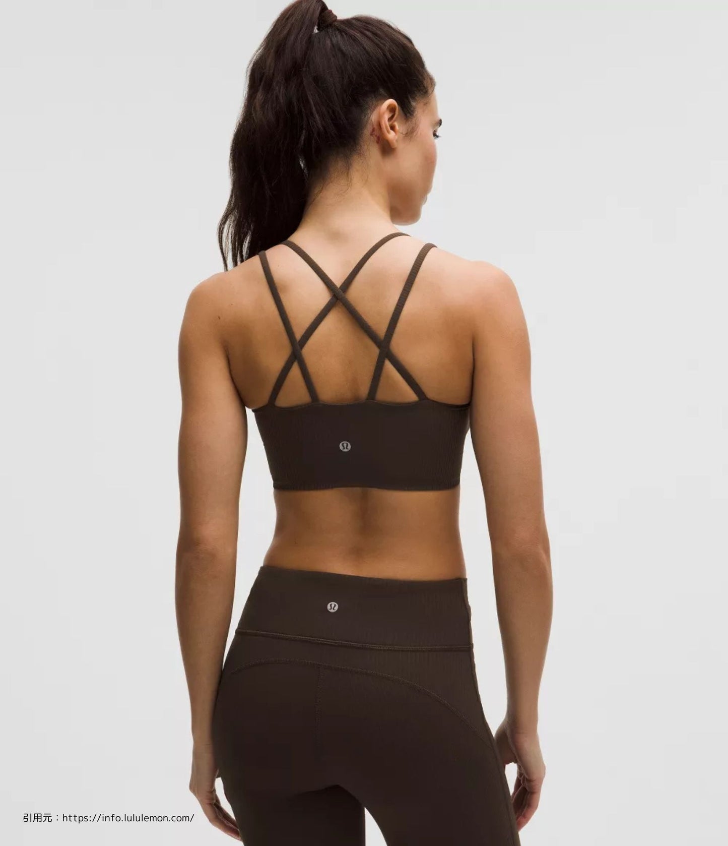ライク ア クラウド リブ ロング ラインブラ(Like a Cloud Bra Long Line Light Support）