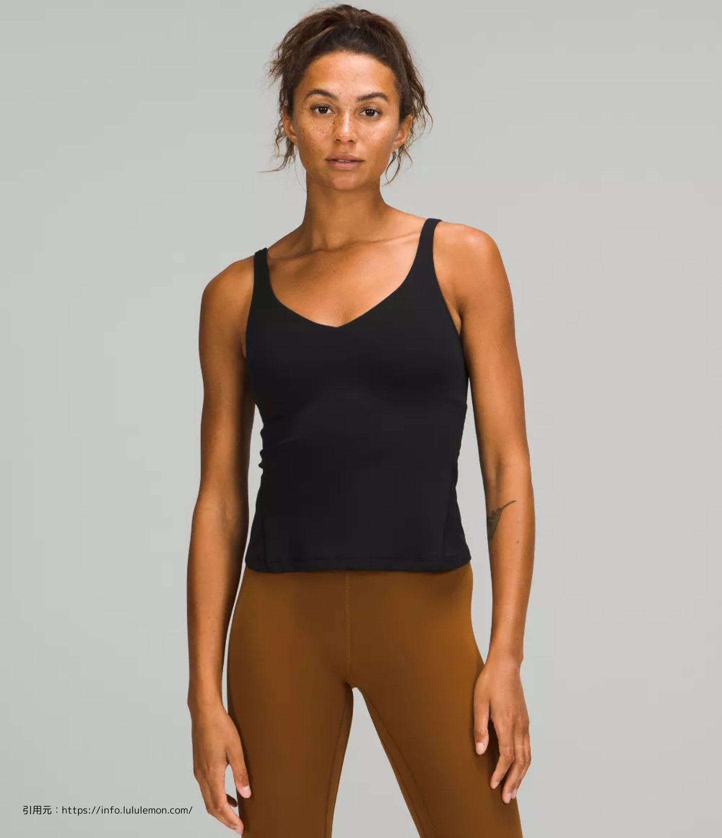 アライン ウエスト レングス タンク トップ (Align  Waist-Length Tank Top）