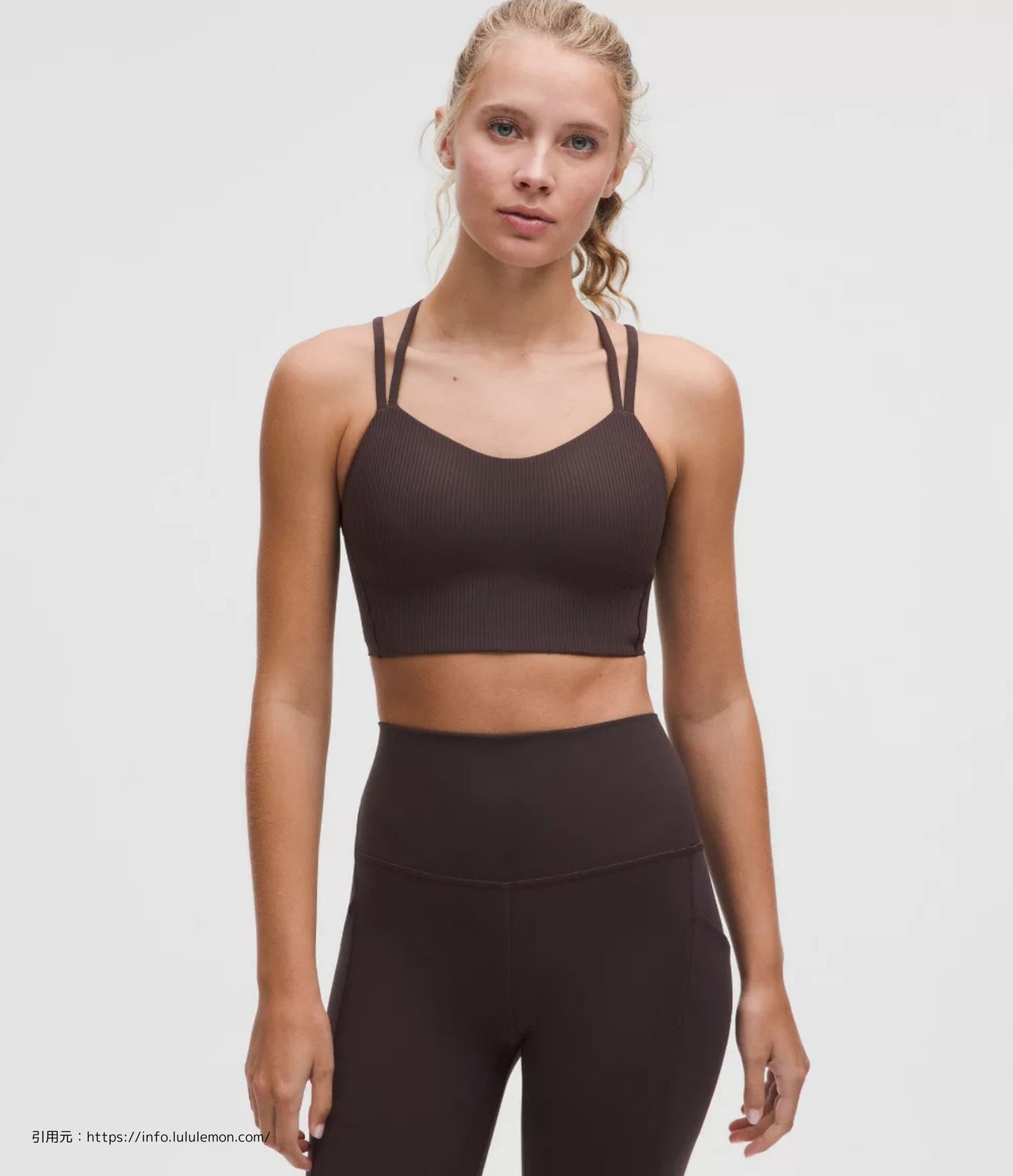 ライク ア クラウド リブ ロング ラインブラ(Like a Cloud Bra Long Line Light Support）