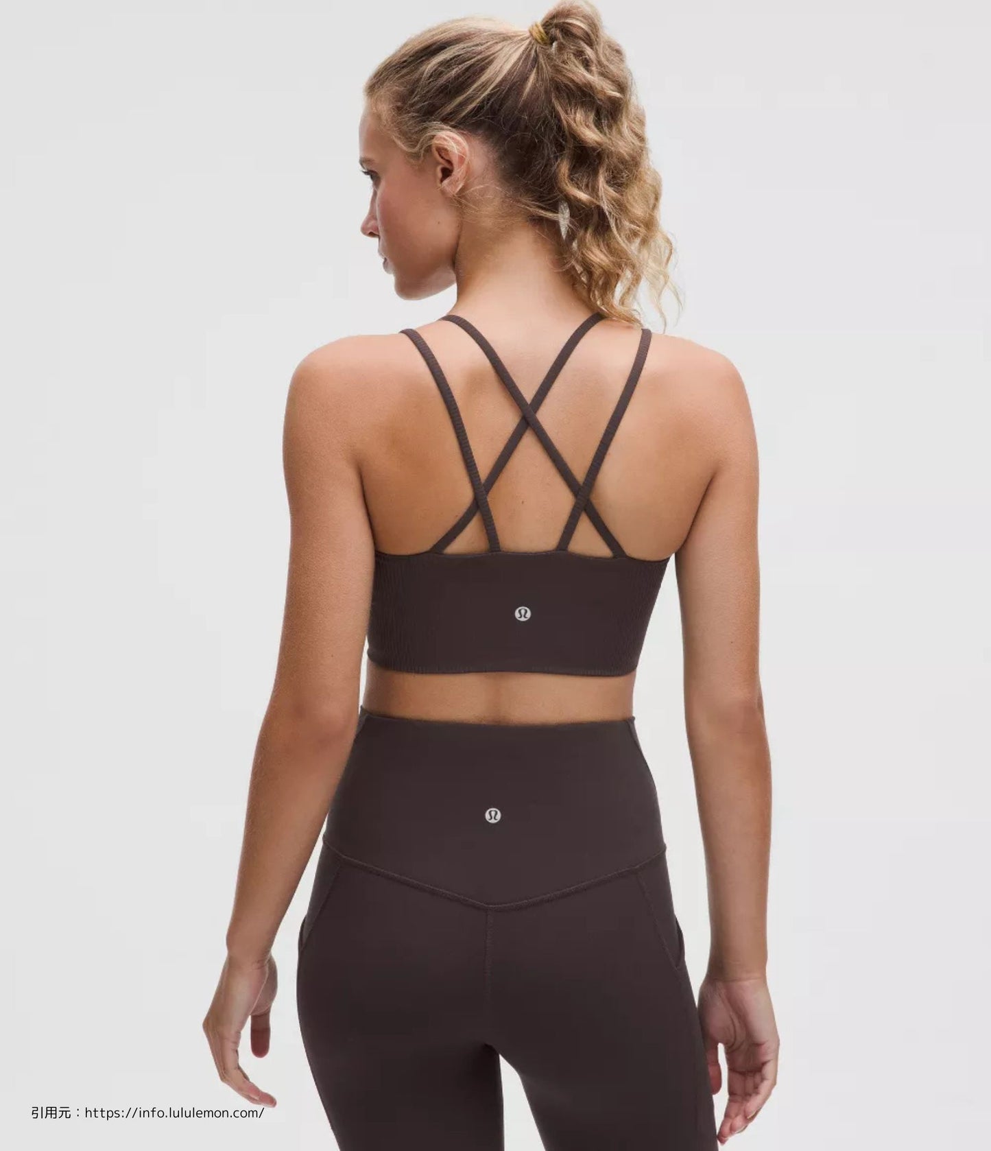 ライク ア クラウド リブ ロング ラインブラ(Like a Cloud Bra Long Line Light Support）