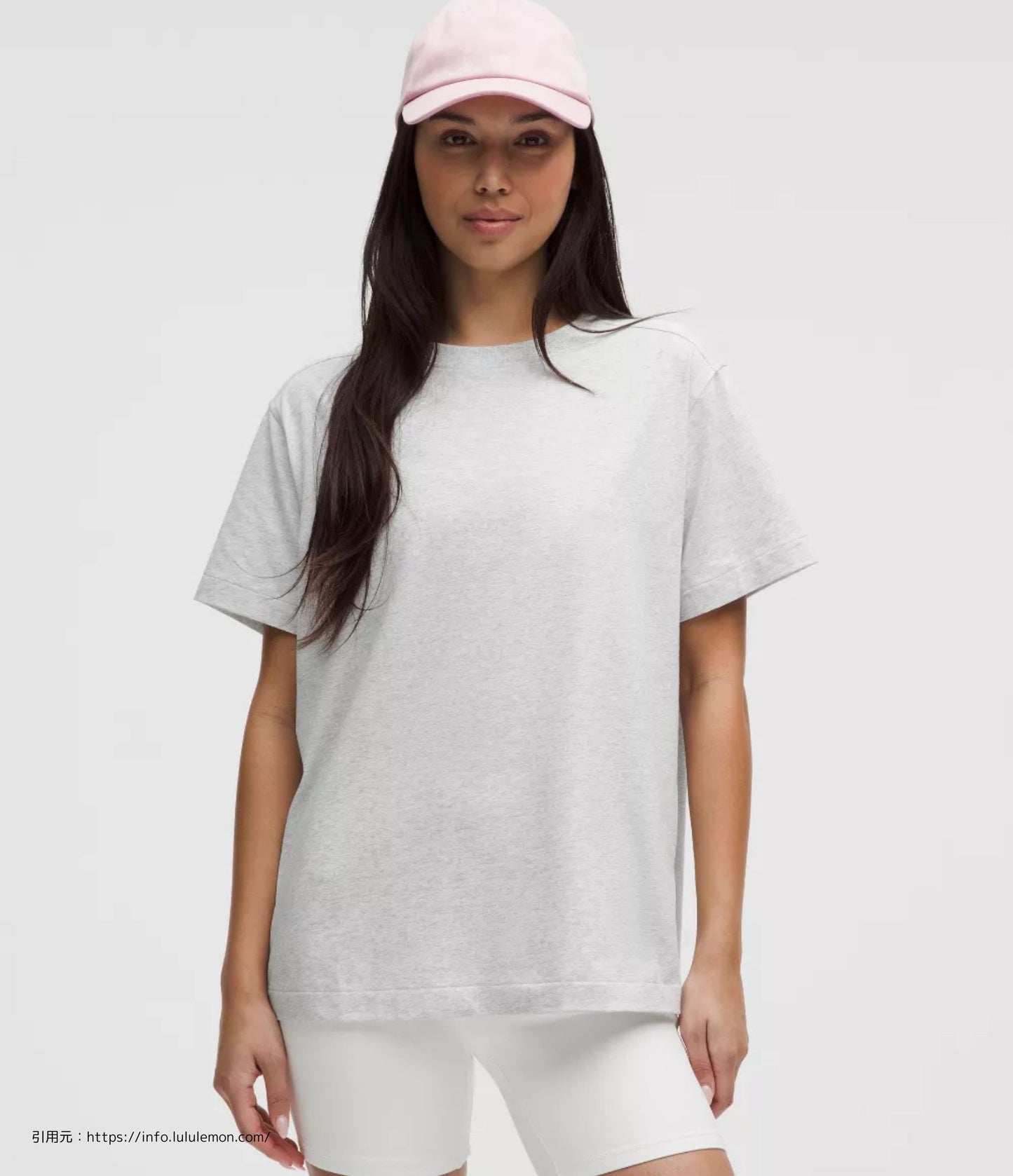コットン クルーネックTシャツ