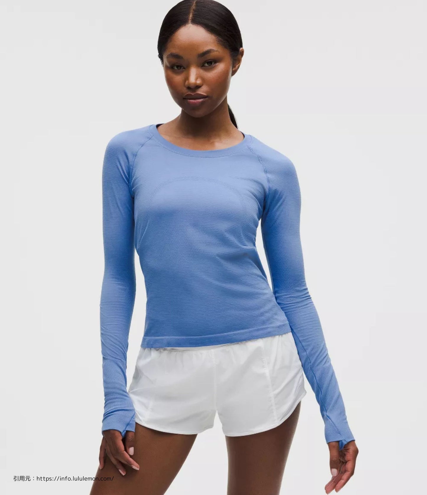 スウィフトリー テック ロング スリーブ 2.0 ウエスト丈 (Swiftly Tech Long Sleeve 2.0）