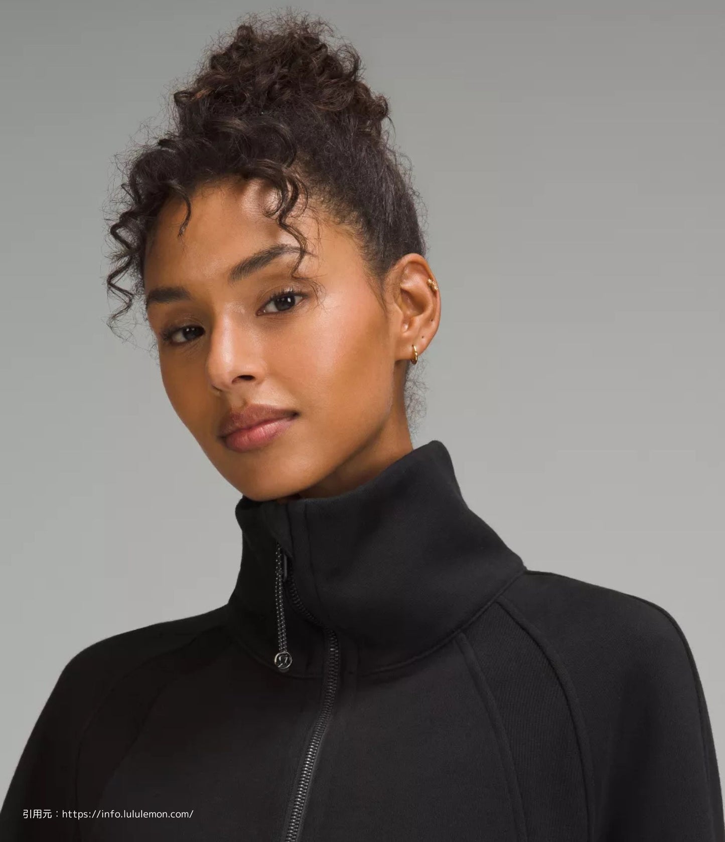 スキューバ オーバーサイズ ファネルネックハーフジップ