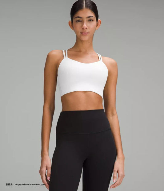 ライク ア クラウド リブ ロング ラインブラ(Like a Cloud Bra Long Line Light Support）