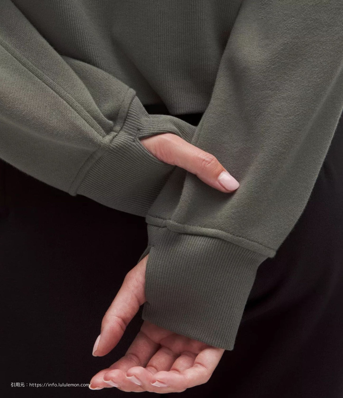 スキューバ オーバーサイズ ファネルネックハーフジップ