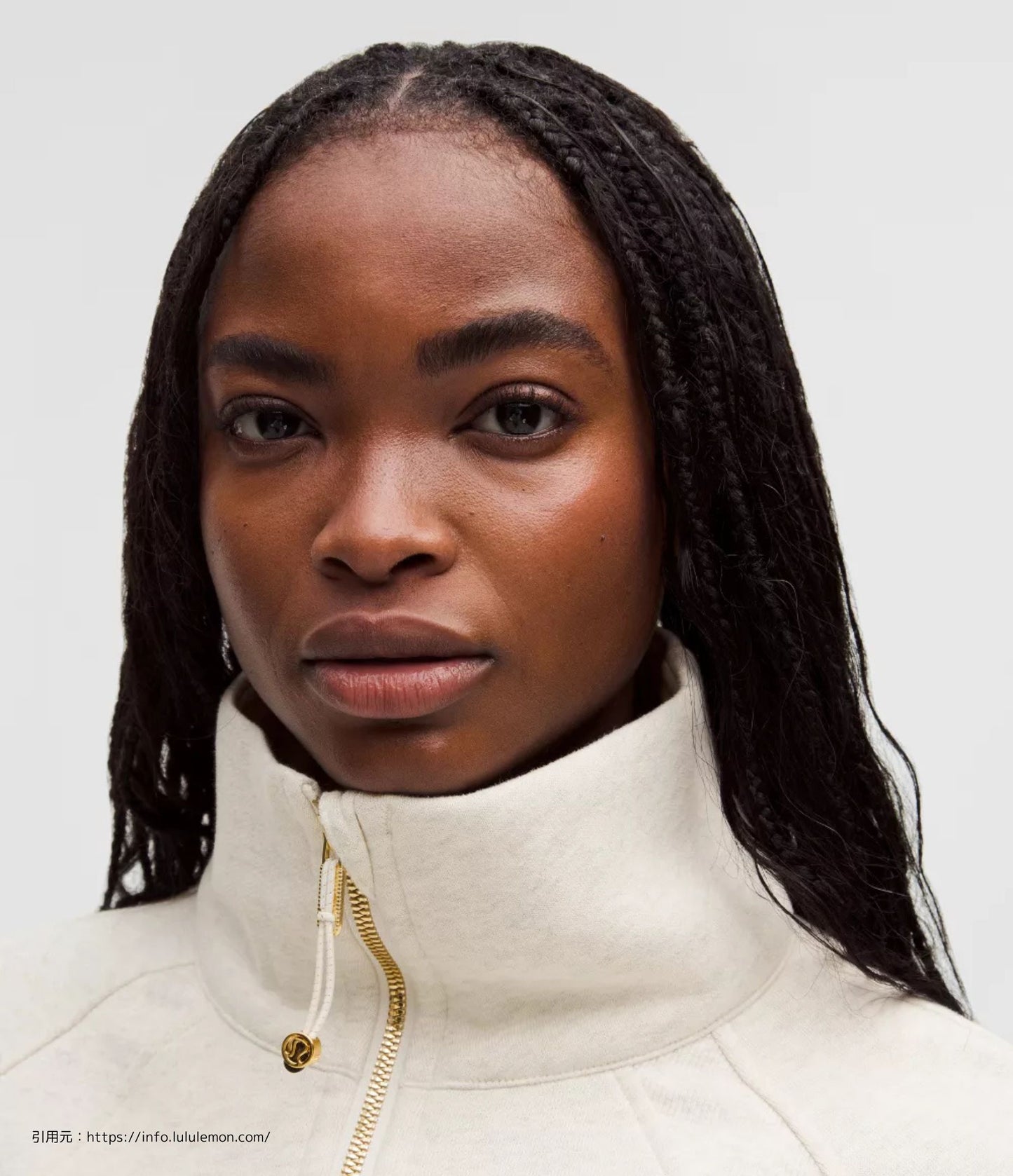 スキューバ オーバーサイズ ファネルネックハーフジップ