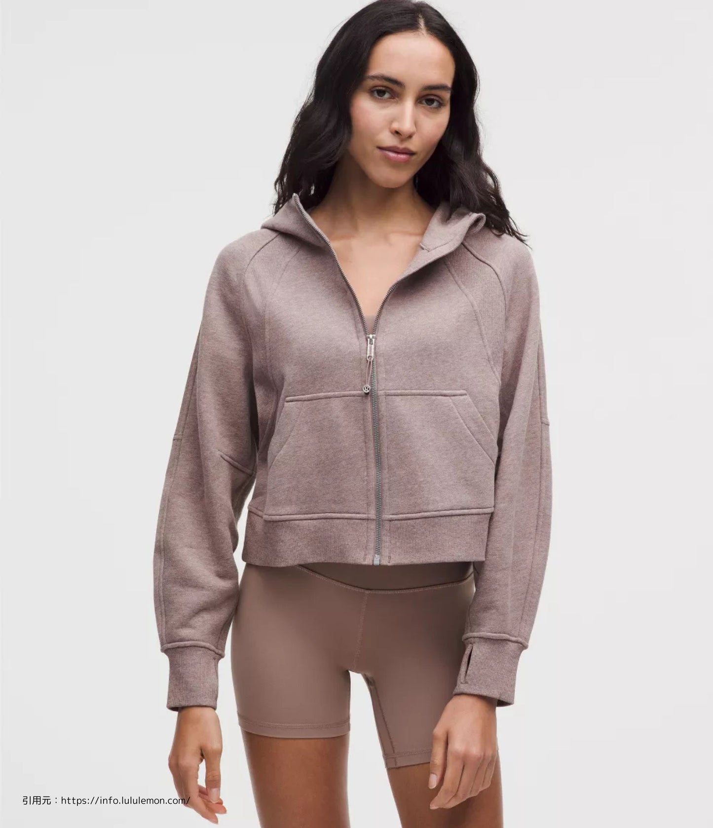 スキューバ オーバーサイズ フル ジップ  フーディー