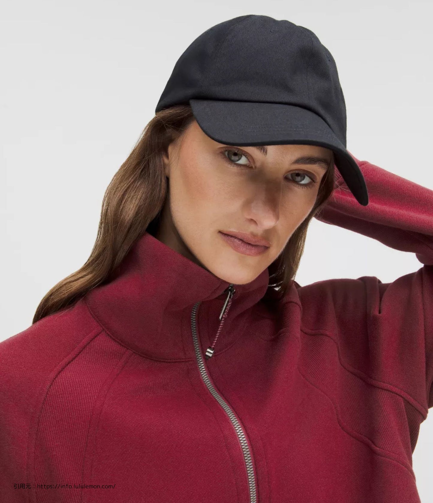 スキューバ オーバーサイズ ファネルネックハーフジップ