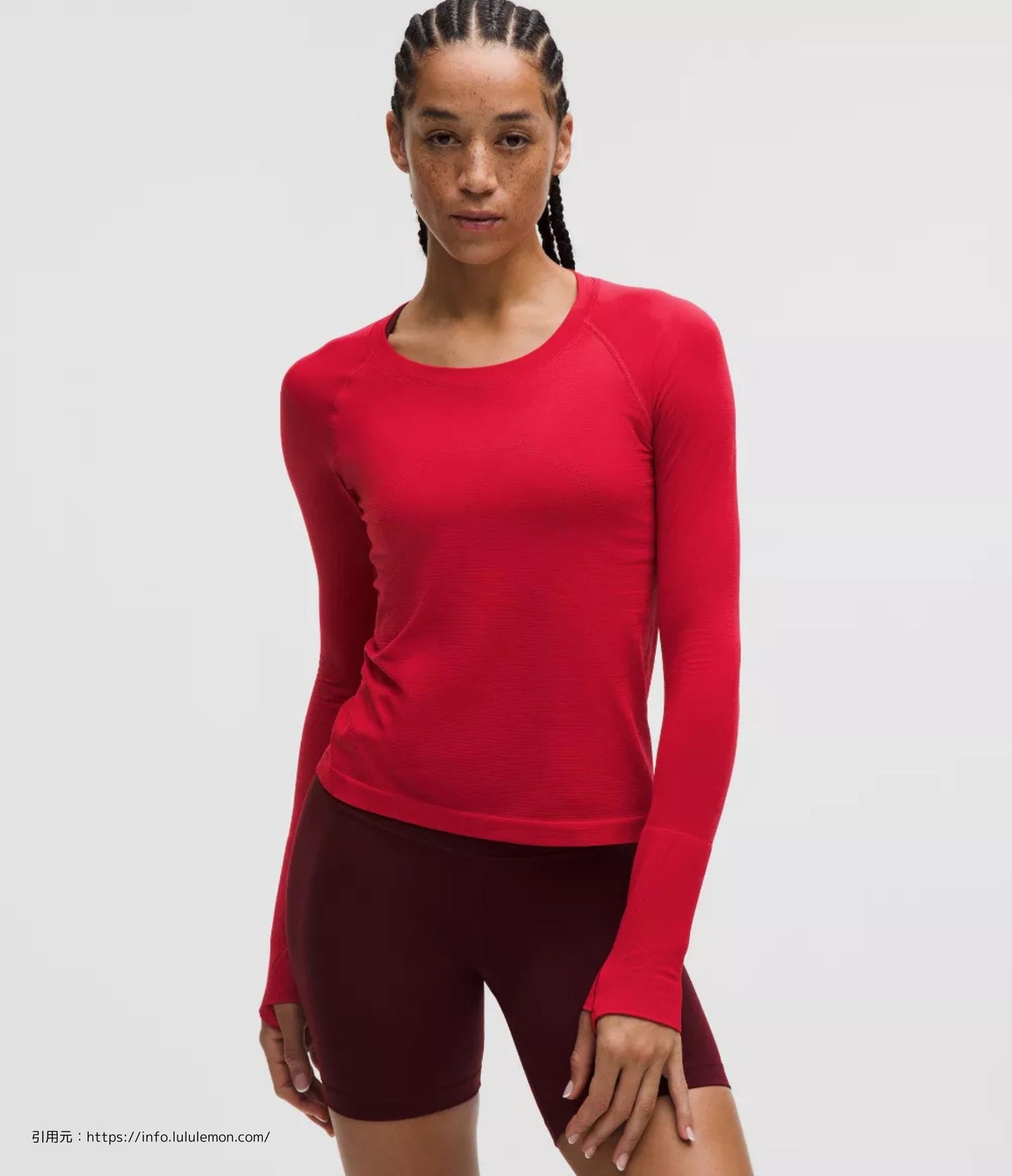 スウィフトリー テック ロング スリーブ 2.0 ウエスト丈 (Swiftly Tech Long Sleeve 2.0）