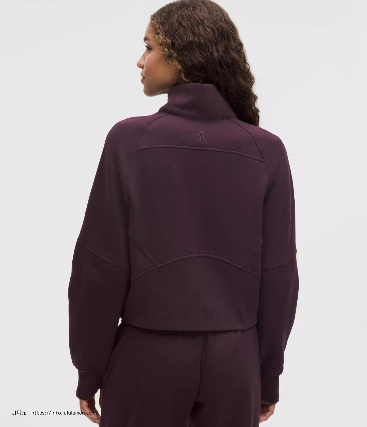 スキューバ オーバーサイズ ファネルネックハーフジップ