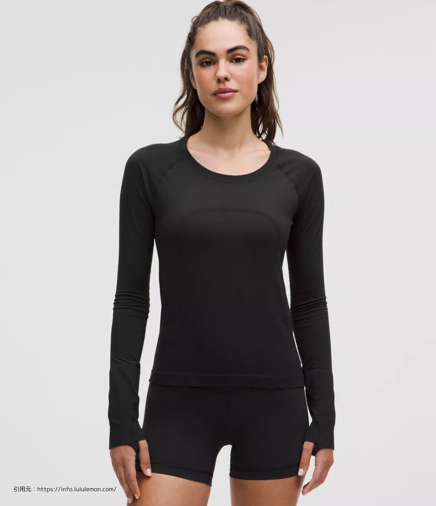 スウィフトリー テック ロング スリーブ 2.0 ウエスト丈 (Swiftly Tech Long Sleeve 2.0）