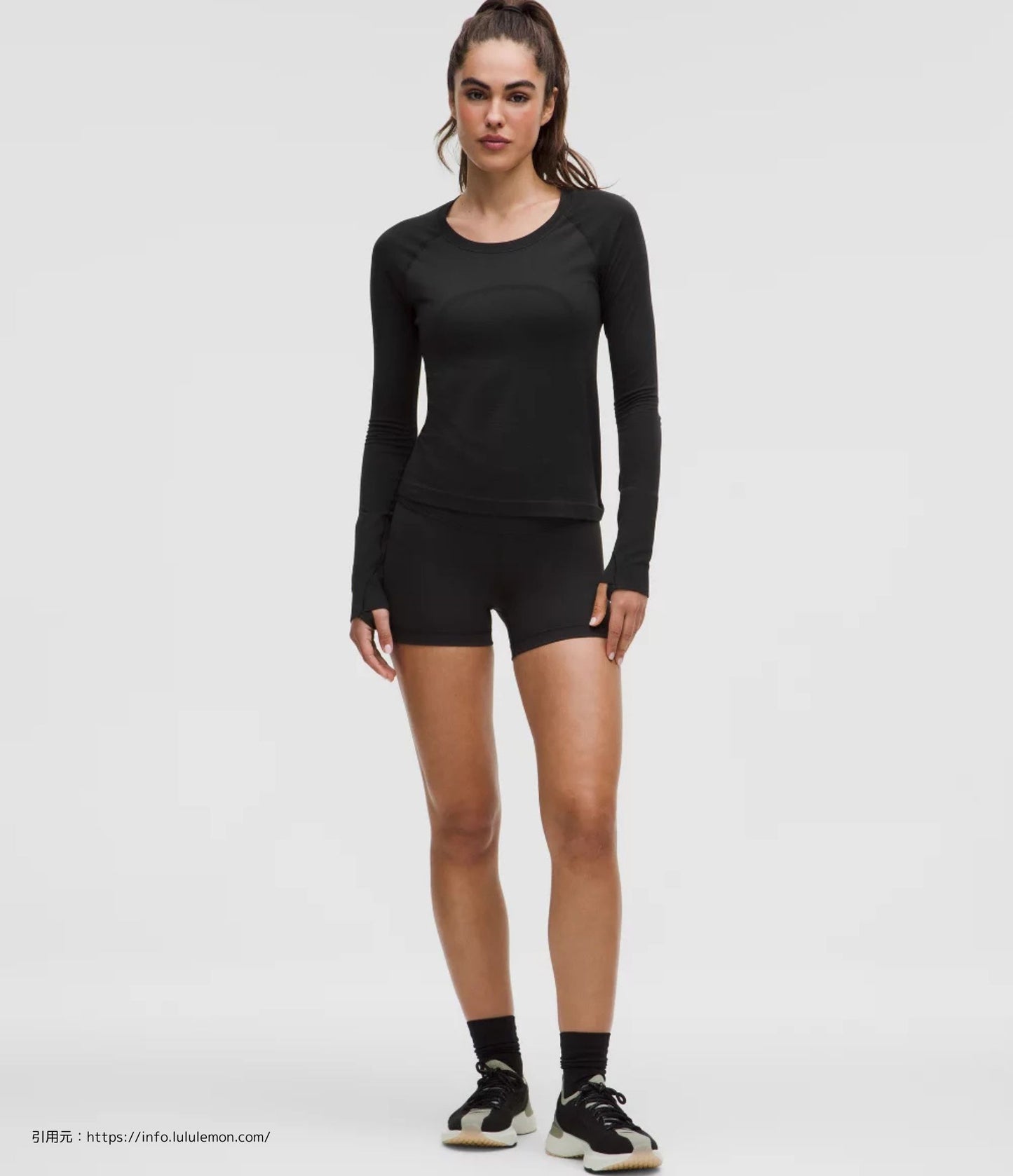 スウィフトリー テック ロング スリーブ 2.0 ウエスト丈 (Swiftly Tech Long Sleeve 2.0）